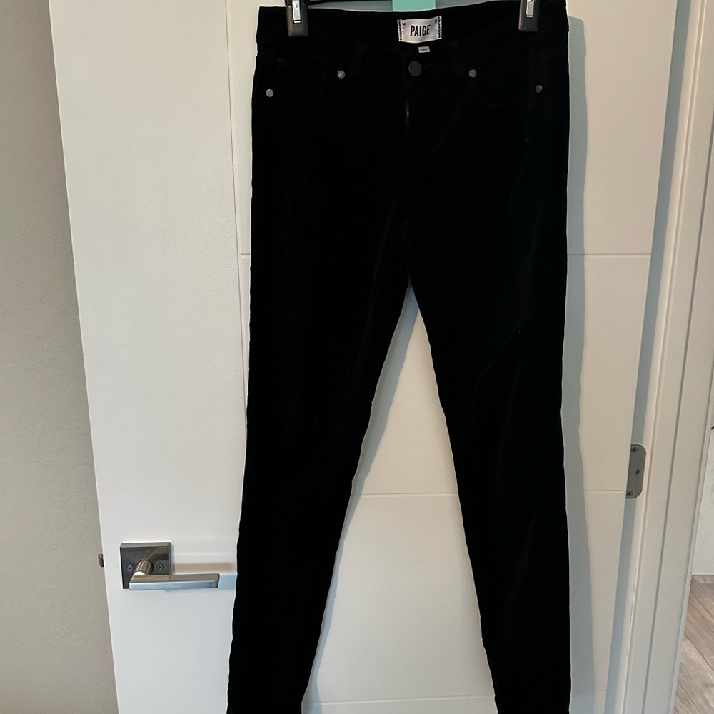 Paige Denim Velvet skinny jeans